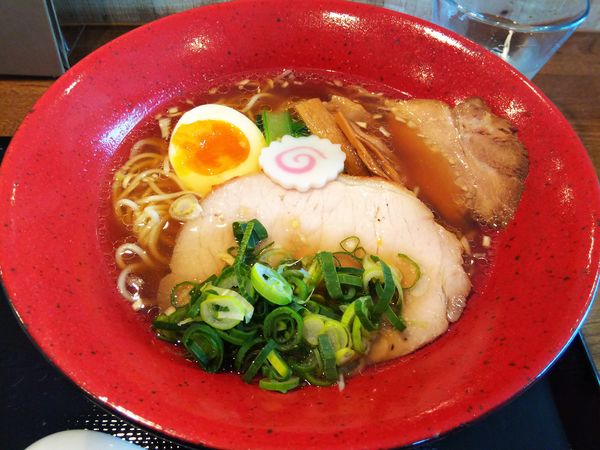 「醤油味　：ガラスープ」@麺や 正の写真