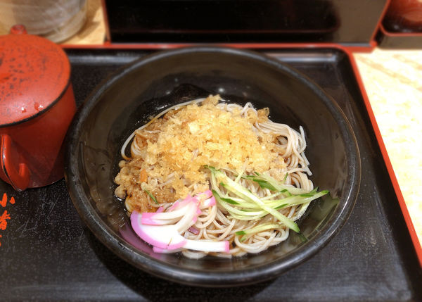 「冷したぬき(380円)」@小諸そば 西新橋店の写真