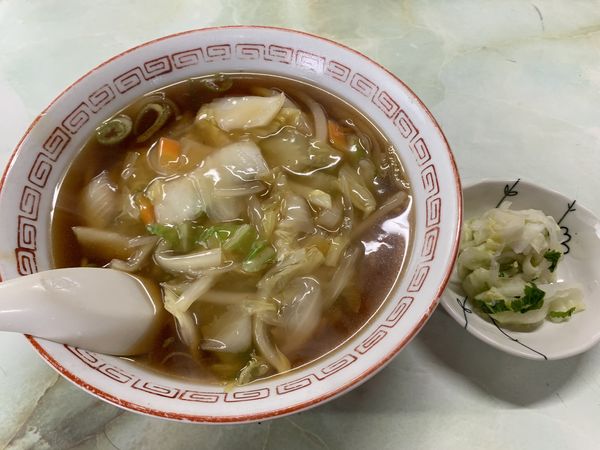 「ウマニそば450円」@土浦飯店の写真