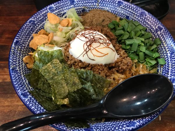 「台湾まぜそば」@自家製麺 竜葵の写真