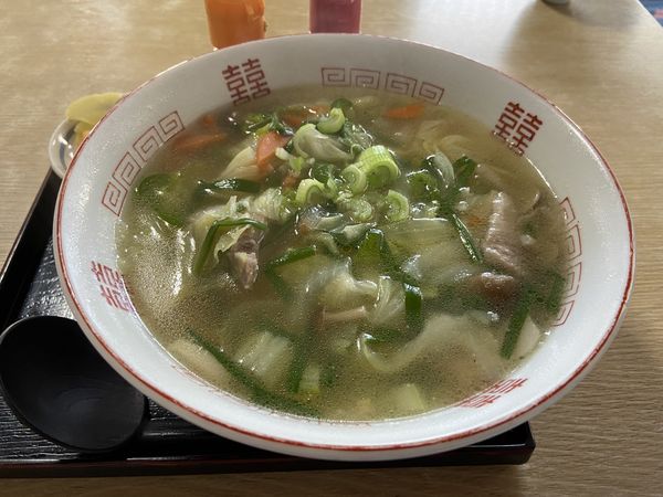 「野菜ラーメン(700円)」@たかほし食堂の写真