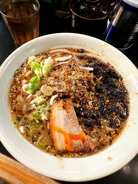 「黒ゴマ担々麺」@麺家 うえだの写真