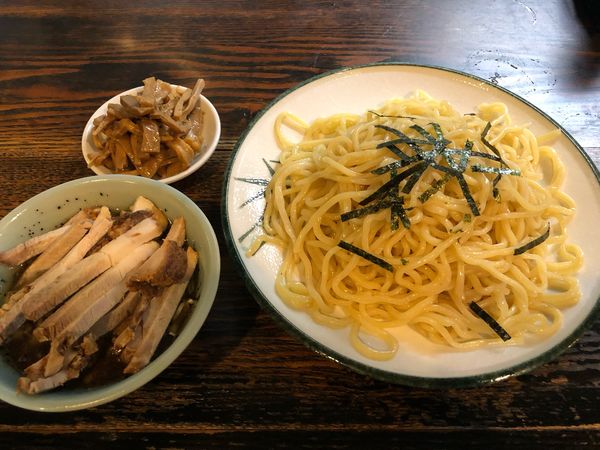 「竹の子チャーシューつけそば」@丸長 荻窪本店の写真