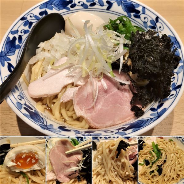 「貝油のまぜそば＋味玉＝950円」@貝出汁らぁ麺 海美風 浅草店の写真