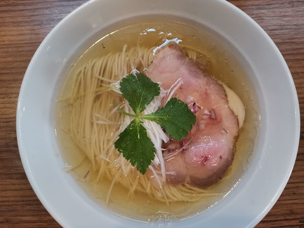 「白醤油中華」@中華そば 心の写真