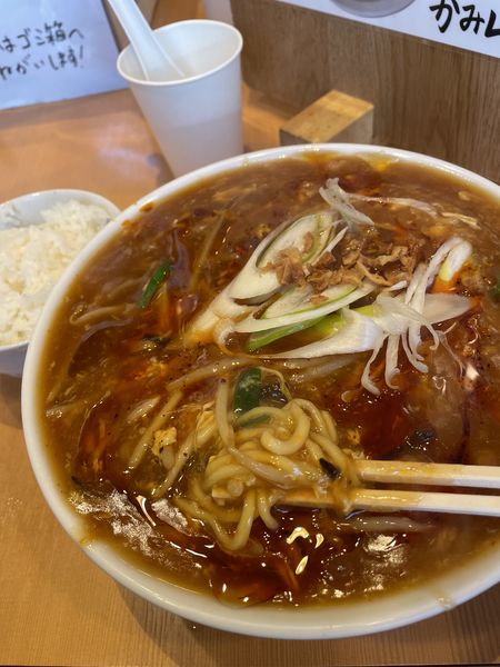 「スーラータンメン」@YOKOHAMA中華そば かみ山の写真