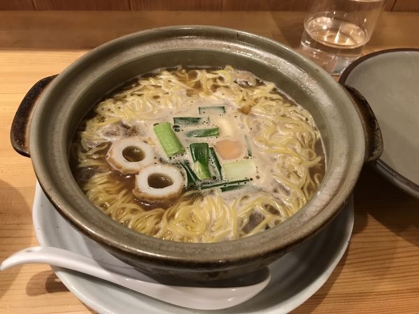 「鍋焼きラーメン」@鍋焼きラーメン 谷口食堂の写真