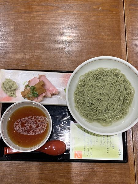「名古屋コーチンの昆布水つけ麺 1000円」@中華そば よしかわ 三井アウトレットパーク入間店の写真