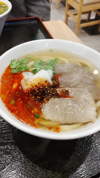 「蘭州牛肉麺」@中国蘭州牛肉ラーメン 国壱麺 関内店の写真