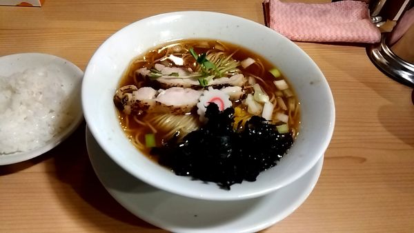 「さんま節らーめん（９３０円）」@クラム&チキンヌードル クラチキの写真