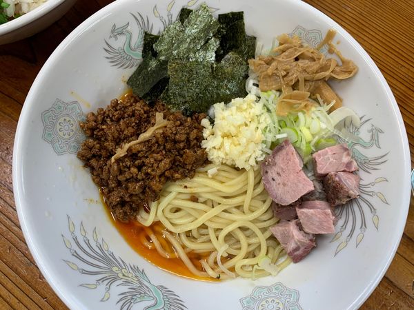 「激うま油そば」@らーめん逆流の写真