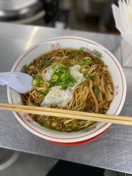「ワンタン麺大盛」@中華そば そのだの写真