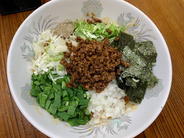 「台湾混ぜそば」@らーめん逆流の写真