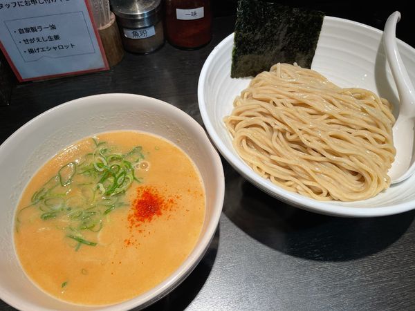 「つけそば（大）」@自家製麺 鶏そば 三歩一の写真