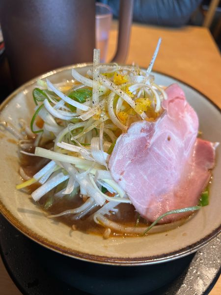 「ネギ味噌ラーメン　950円」@純米味噌らーめん なかむらの写真