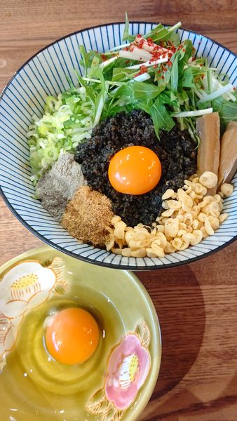 「汁なし和ー麺　黒　950円」@和-麺製作所の写真
