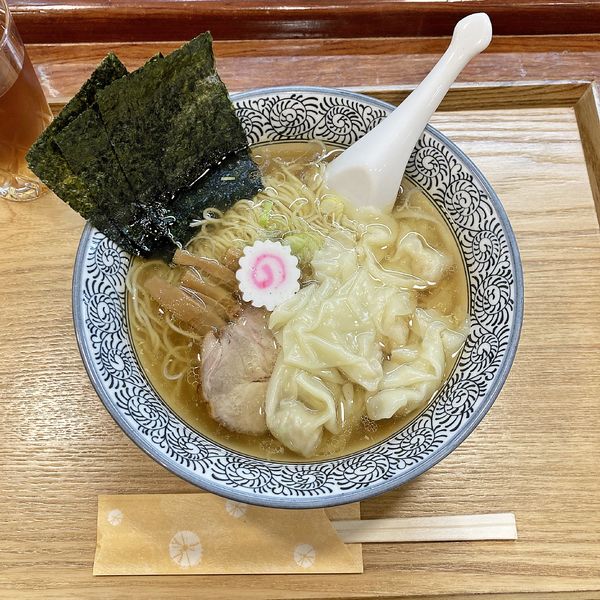 「無化調わんたんめん」@中華そば 水嶋の写真