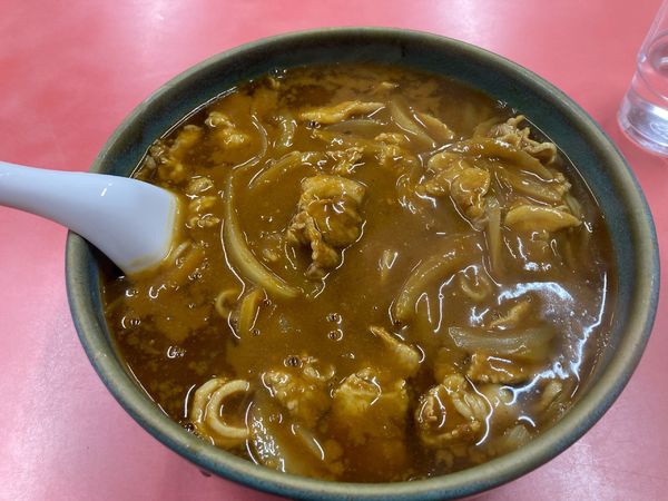 「カレーラーメン（大盛り）」@中華 宝の写真