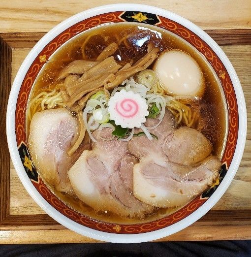 「煮干し支那そば」@自家製中華そば 麺の虜の写真