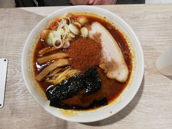 「辛辛魚ラーメン」@井の庄 光が丘店の写真