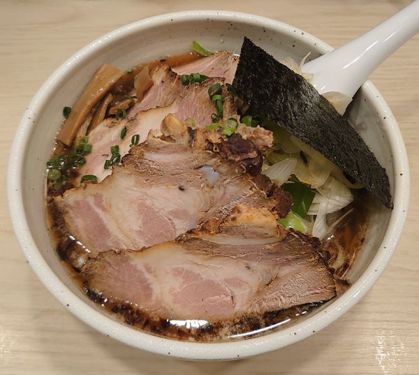 「葱ちゃーしゅーめん(1200円)」@らーめん はな火屋の写真