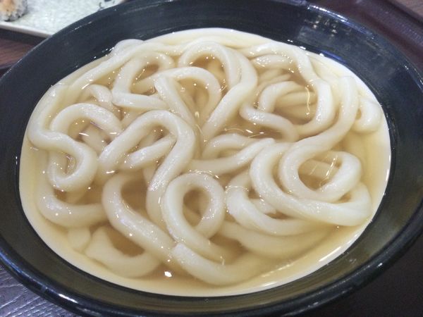 「かけうどん３９０円」@讃岐うどん 伊吹や製麺 イオンレイクタウンkaze店の写真
