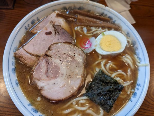 「チャーシュー麺　中盛」@大勝軒の写真
