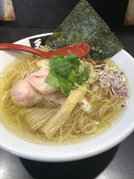 「鶏白醤油」@超純水採麺 天国屋の写真