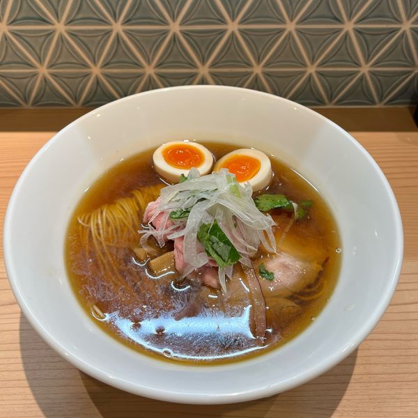 「醤油 味玉」@セキレイ 〜NIBOSHI no D5〜の写真