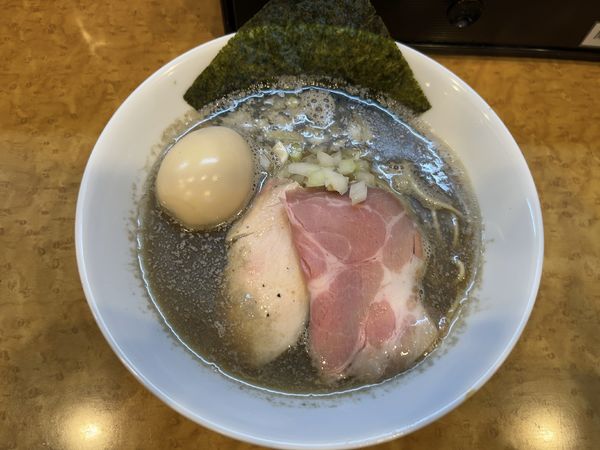 「味玉純煮干しそば」@中華そば 児ノ木の写真