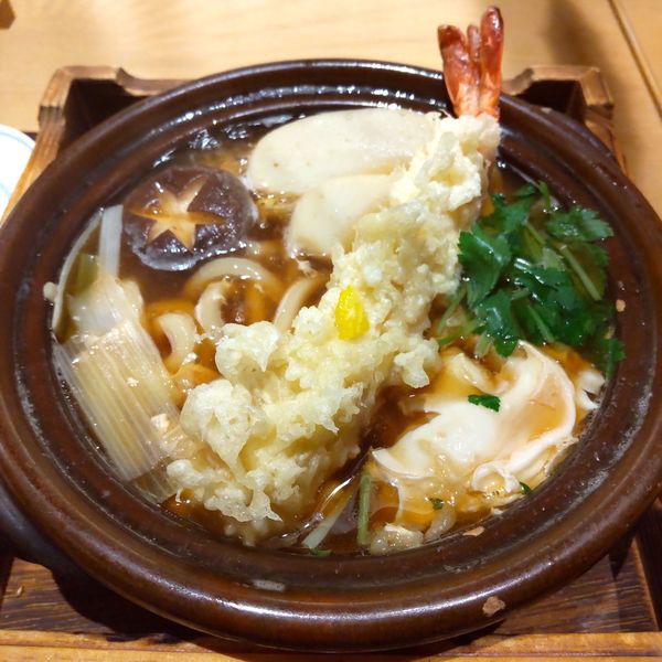 「鍋焼きうどん（￥1,600）」@吉祥庵 グランデュオ蒲田店の写真