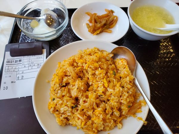 「B定食・キムチチャーハン」@中国美食 親惠の写真