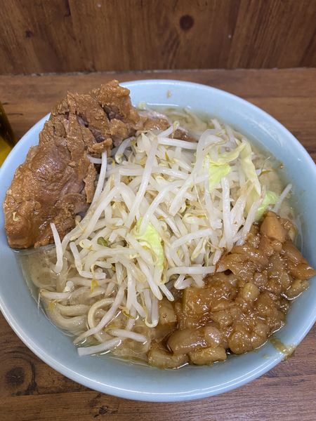 「小ブタアブラ」@ラーメン二郎 池袋東口店の写真