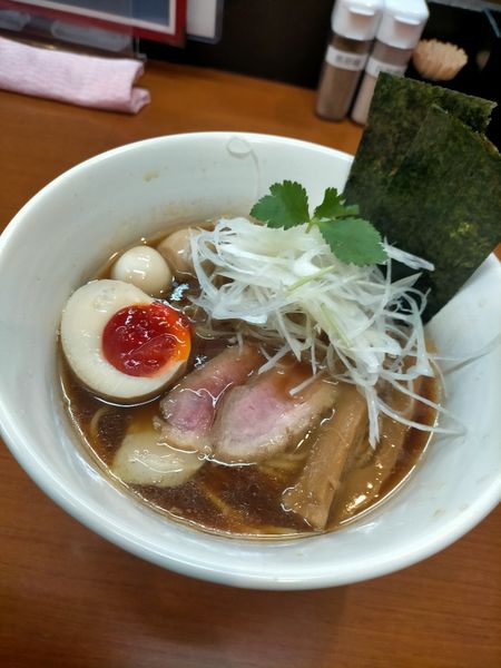 「10食限定 鴨そば」@麺や 魁星 京急川崎店の写真