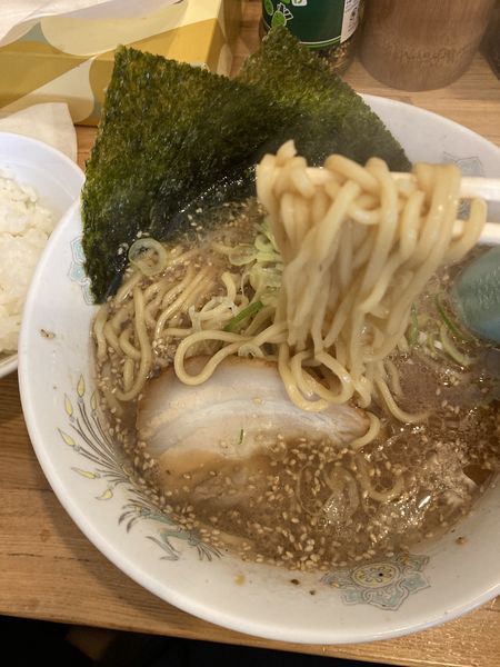「味噌ラーメンランチセット700」@ラーメン三太 モール街店の写真