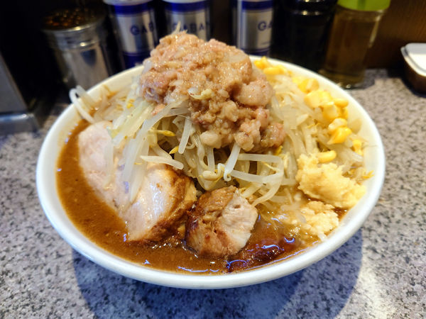 「限定 味噌二郎 ミニ」@ラーメン宮郎の写真