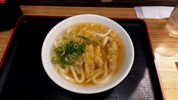 「ごぼう天うどん」@大福うどん 1番街店の写真
