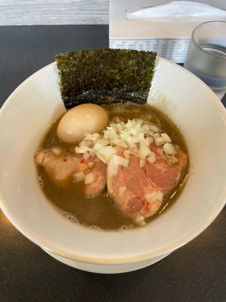 「煮干しそば極＋味玉　にぼ玉」@煮干中華蕎麦 舞〜Mau〜の写真