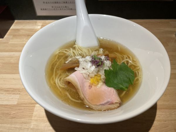 「中華そば　塩」@麦処 八と丁の写真