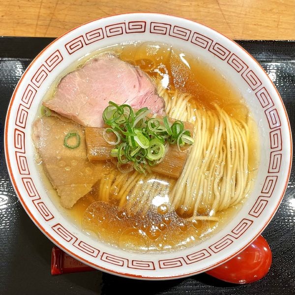 「名古屋コーチンの中華そば ￥800」@中華そば よしかわ 三井アウトレットパーク入間店の写真