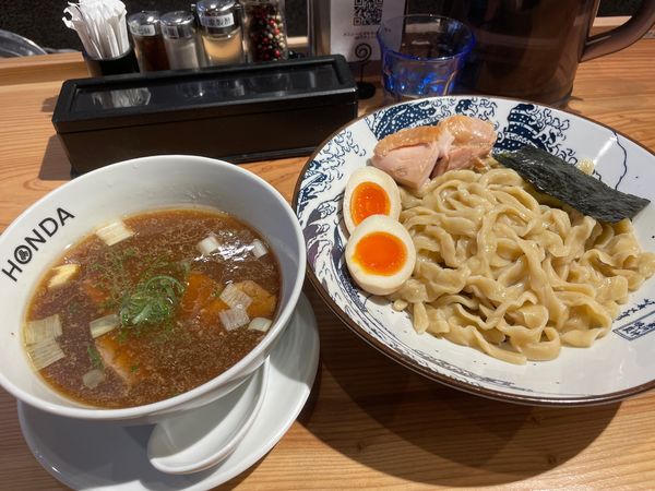 「つけめん 醤油 上」@本田麺業 神田西口駅前店の写真