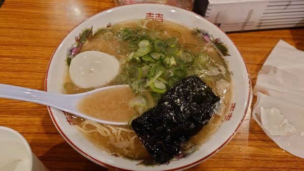「ラーメン」@中洲屋台 長浜ラーメン 初代 健太の写真