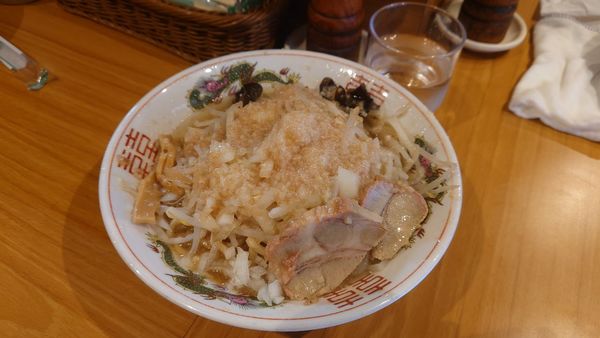 「汁なし」@らーめん ぽっぽっ屋 水道橋店の写真