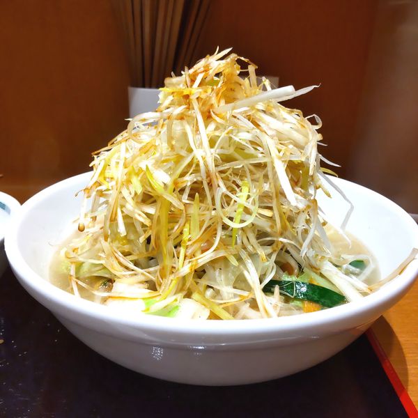 「ネギタワータンメン（￥680）」@日高屋 雑色駅前店の写真