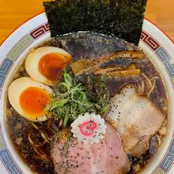 味玉　黒　中華そば