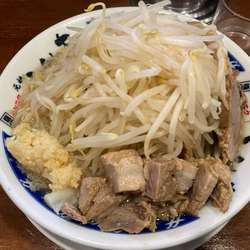 塩らーめん細麺(野菜マシ・ニンニク・こま切れ豚トッピングサービス