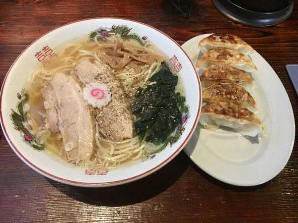 「塩ラーメン(780¥)」@水戸中華そば むじゃき食堂の写真