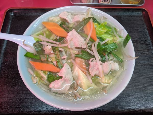 「タンメン：830円」@中華料理 新華の写真