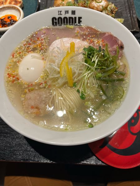 「特製しじみらぁ麺　塩」@江戸麺GOODLE 新宿店の写真