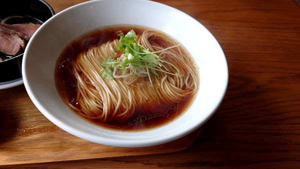 「かけ　鶏醤油」@麺屋 花枇の写真